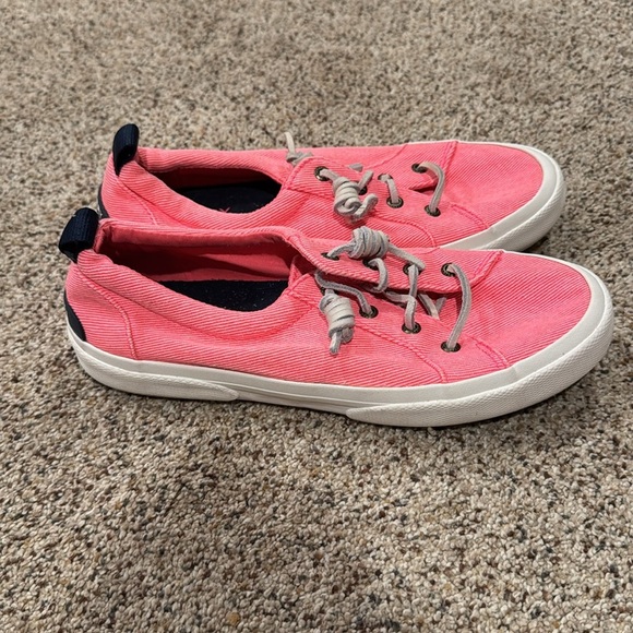 Sperry Top Sider Hot Pink Size 8 EUC - Picture 4 of 6